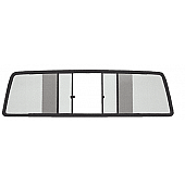 CRL Duo-Vent Four Panel Slider with Solar Glass for 1973-1978 Toyota Standard Cabs