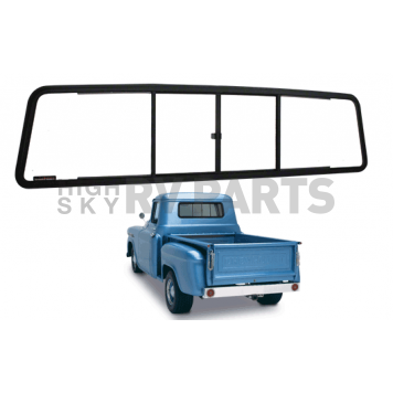 CRL Duo-Vent Four Panel Slider with Clear Glass for 1960-1966 Small Window GMC/Chevy Truck