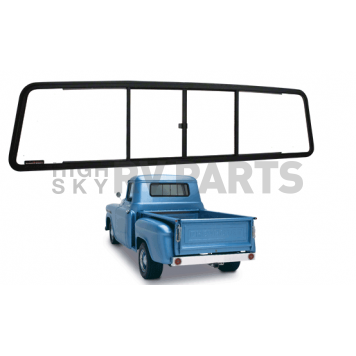 CRL Duo-Vent Four Panel Slider with Clear Glass for 1967-1972 Small Window GMC/Chevy Truck