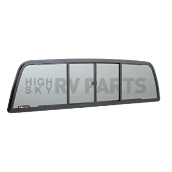 CRL Duo-Vent Four Panel Slider with Clear Glass for 1989-1995 Toyota SR5 Xtra Cab
