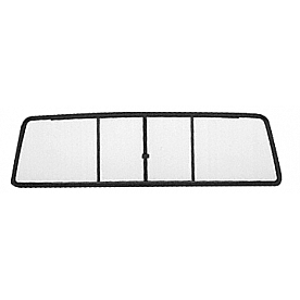 CRL Duo-Vent Four Panel Slider with Clear Glass for 1988-1995 All Isuzu Cabs