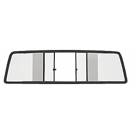 CRL Duo-Vent Four Panel Slider with Clear Glass TSW935B