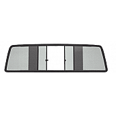 CRL Duo-Vent Four Panel Slider with Solar Glass for 1986-1992 Jeep Comanche