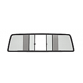 CRL Duo-Vent Four Panel Slider with Solar Glass for 1948-1955 GMC/Chevy Truck