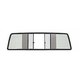 CRL Duo-Vent Four Panel Slider with Solar Glass for 1948-1955 GMC/Chevy Truck