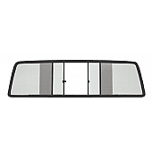 CRL Duo-Vent Four Panel Slider with Solar Glass for 1955-1/2 to 1959 GMC/Chevy Truck