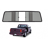 CRL Duo-Vent Four Panel Slider with Solar Glass for 1967-1972 Large Window GMC/Chevy Truck