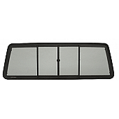CRL Duo-Vent Four Panel Slider with Solar Glass for 1994-1997 Ford Ranger and Mazda Plus Cabs