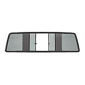 CRL Duo-Vent Four Panel Slider with Solar Glass for 1986-1/2 to 1997 All Nissan Cabs