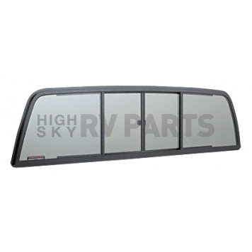 CRL Duo-Vent Four Panel Slider with Solar Glass for 1984-1995 Toyota SR5 Standard Cab