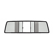 CRL Duo-Vent Four Panel Slider with Solar Glass for 1984-1988 Toyota SR5 Extended Cab