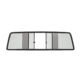 CRL Duo-Vent Four Panel Slider with Solar Glass for 1984-1988 Toyota SR5 Extended Cab