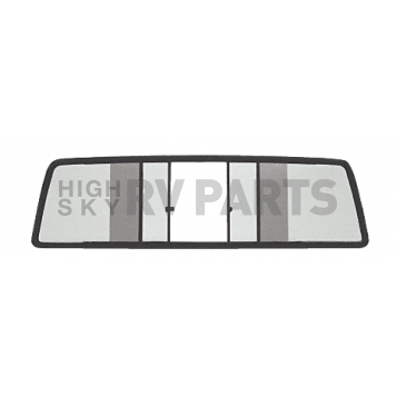 CRL Duo-Vent Four Panel Slider with Solar Glass for 1984-1988 Toyota SR5 Extended Cab