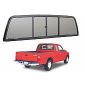 CRL Duo-Vent Four Panel Slider With Solar Glass for 1995-2004 Toyota Tacoma