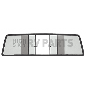 CRL Duo-Vent Four Panel Slider with Solar Glass for 1986-1993 All Mazda Cabs