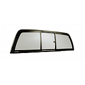 CRL  inchPerfect Fit inch 2009+ Dodge Ram Tri-Vent Three Panel  inchPerfect Fit inch Slider with Solar Glass
