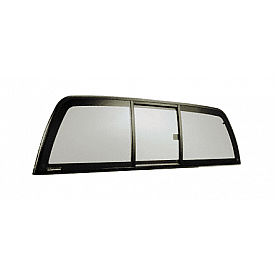 CRL  inchPerfect Fit inch 2009+ Dodge Ram Tri-Vent Three Panel  inchPerfect Fit inch Slider with Solar Glass