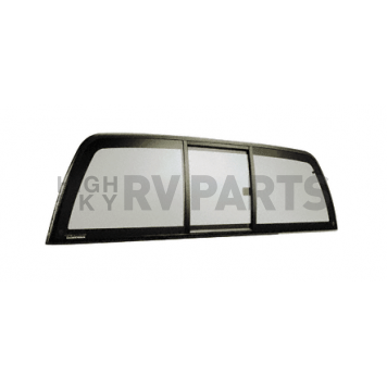 CRL  inchPerfect Fit inch 2009+ Dodge Ram Tri-Vent Three Panel  inchPerfect Fit inch Slider with Solar Glass