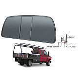 CRL  inchPerfect Fit inch POWR-Slider 2003+ Chevy/GMC Kodiak/Topkick with Solar Glass