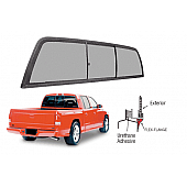 CRL  inchPerfect Fit inch Three-Panel Tri-Vent with Solar Glass for 1997+ Dodge Dakota