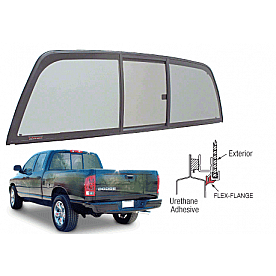 CRL  inchPerfect Fit inch Tri-Vent Slider with Solar Glass ECT924S