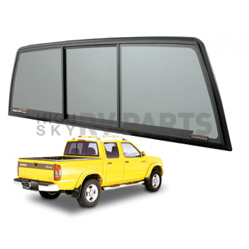 CRL POWR-Slider for 1998+ Nissan Frontier With Solar Glass