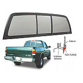CRL 1999-2006 Toyota Tundra  inchPerfect Fit inch POWR-Slider - Solar Glass