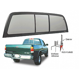 CRL 1999-2006 Toyota Tundra  inchPerfect Fit inch POWR-Slider - Solar Glass