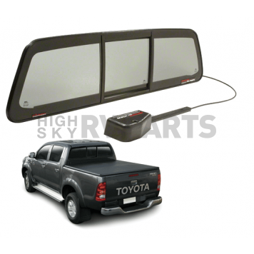 CRL 2013+ Toyota Hilux  inchPerfect Fit inch POWR-Slider - Solar Glass