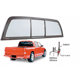 CRL 1997+ Dodge Dakota  inchPerfect Fit inch POWR-Slider - Solar Glass