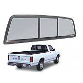 CRL POWR-Slider 1986-1993 Dodge Dakota Standard Cab 1986-1996 Dodge Dakota Extended Cabs - Solar Glass