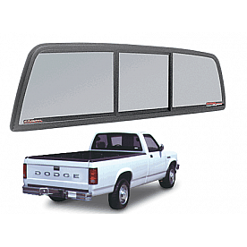 CRL POWR-Slider 1986-1993 Dodge Dakota Standard Cab 1986-1996 Dodge Dakota Extended Cabs - Solar Glass