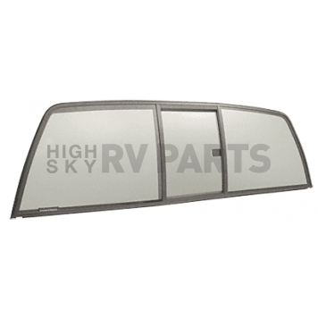 CRL  inchPerfect Fit inch Three-Panel Tri-Vent Sliders with Solar Glass for 2007+Toyota Tundra