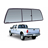 CRL Tri-Vent Slider with Solar Glass for 1999-2007 F-250/F-350/F-450/F-550 Super Duty