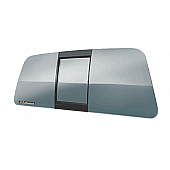 CRL Tri-Vent Three Panel Slider with Light Gray Glass ECT990LT