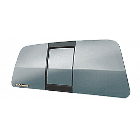 CRL Tri-Vent Three Panel Slider with Light Gray Glass ECT990LT
