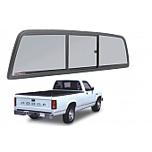 CRL Tri-Vent Three Panel Slider with Solar Glass 1994-1996 Dodge Dakota Standard Cab