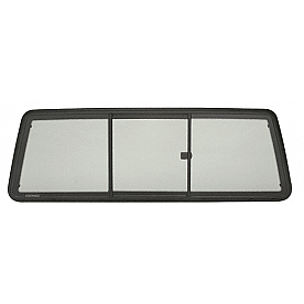 CRL Tri-Vent Three Panel Slider with Solar Glass for 1998+ Ford Ranger 2 and 4 Door Cabs