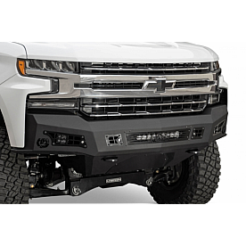 Addictive Bumper HoneyBadger Powder Coated Black Steel Front - F447232080103