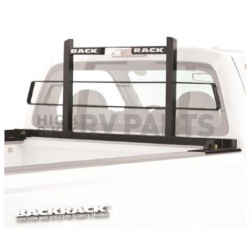 BackRack Headache Rack Steel Black Powder Coated Horizontal Bar - 10511