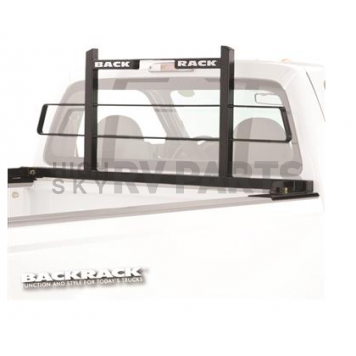 BackRack Headache Rack Steel Black Powder Coated Horizontal Bar - 15016