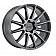 Black Rhino Wheel Waza - 22 x 10 Gun Metal - 2210WAZ256140G12