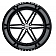 Black Rhino Wheel Marauder - 22 x 14 Black With Natural Accents - 2214MDR-66140B12
