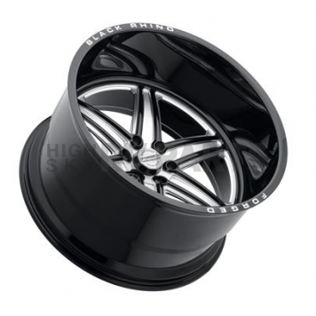 Black Rhino Wheel Marauder - 22 x 14 Black With Natural Accents - 2214MDR-66140B12-1