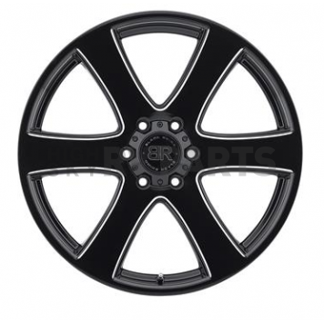 Black Rhino Wheel Haka - 20 x 9.5 Black With Natural Accents - 2295HAK256140B12-2