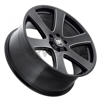 Black Rhino Wheel Haka - 20 x 9.5 Black With Natural Accents - 2295HAK256140B12-1
