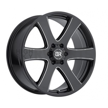Black Rhino Wheel Haka - 20 x 9.5 Black With Natural Accents - 2295HAK256140B12