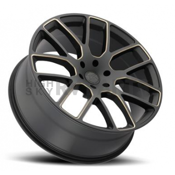 Black Rhino Wheel Kunene - 22 x 9.5 Black With Dark Tinted Natural Accents - 2295KUN106140M12-1