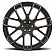 Black Rhino Wheel Kunene - 22 x 9.5 Black With Dark Tinted Natural Accents - 2295KUN256140M12