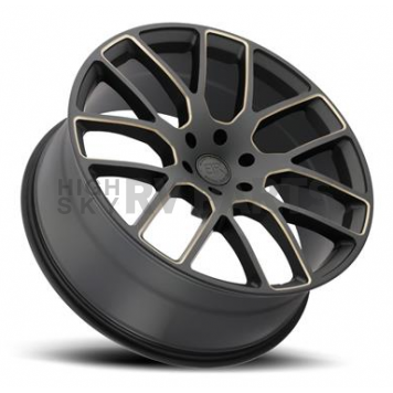 Black Rhino Wheel Kunene - 22 x 9.5 Black With Dark Tinted Natural Accents - 2295KUN256140M12-1